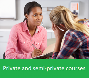 Private and semi-private courses
