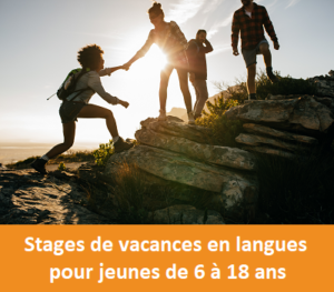 Stages de vacances en langues pour jeunes